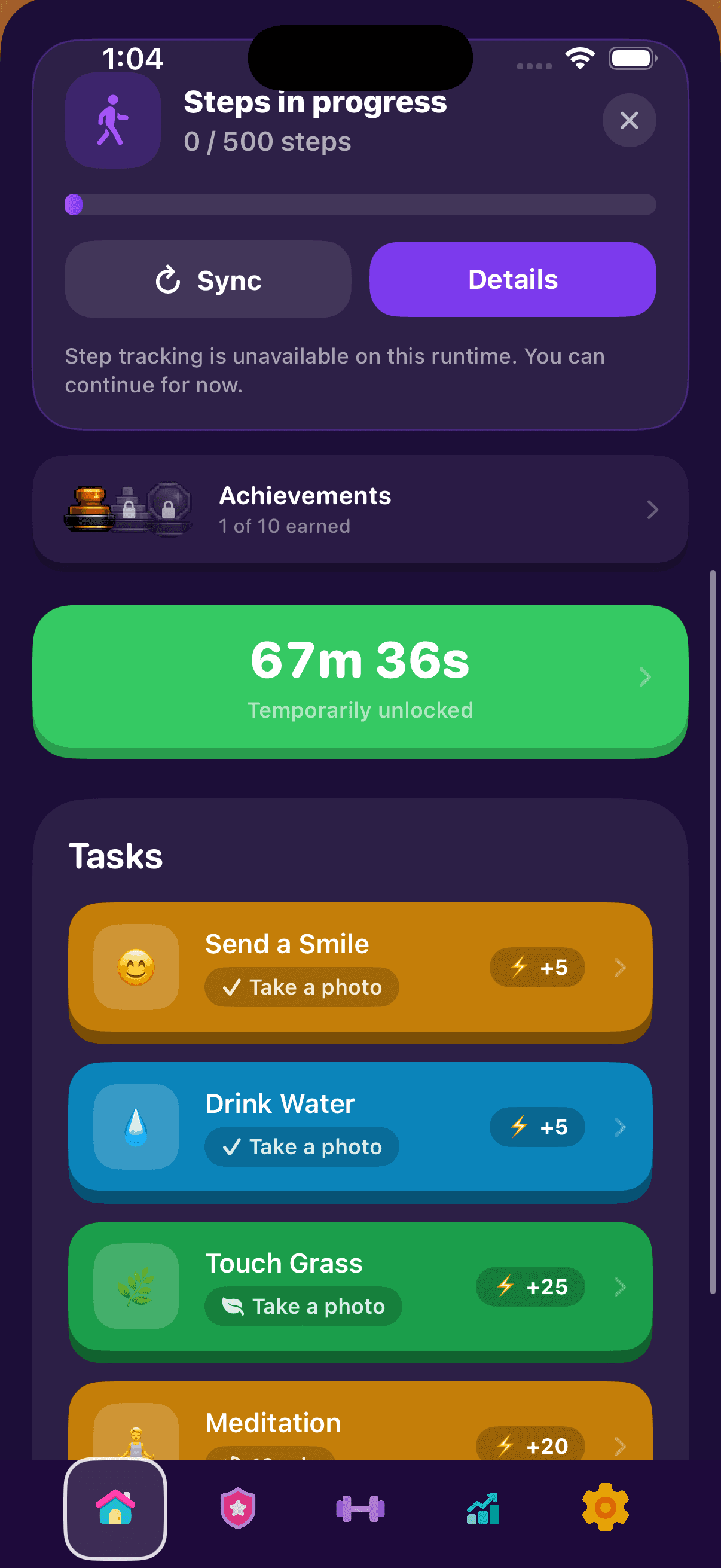 RotCut energy and tasks